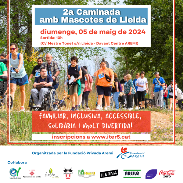 REGLAMENT  DE LA 2ª CAMINADA AMB MASCOTES DE LLEIDA